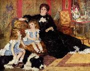 Pierre-Auguste Renoir Portrat der Frau Charpentier und ihre Kinder oil on canvas